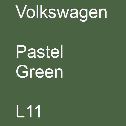 Volkswagen, Pastel Green, L11.